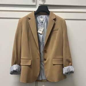 Tan J. Crew blazer - NWT never worn